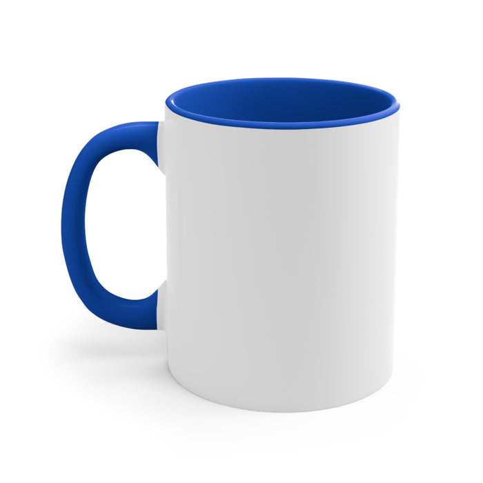 Accent Mug — Elegant "Especially For You" Script Gift Mug (Blue Interior)