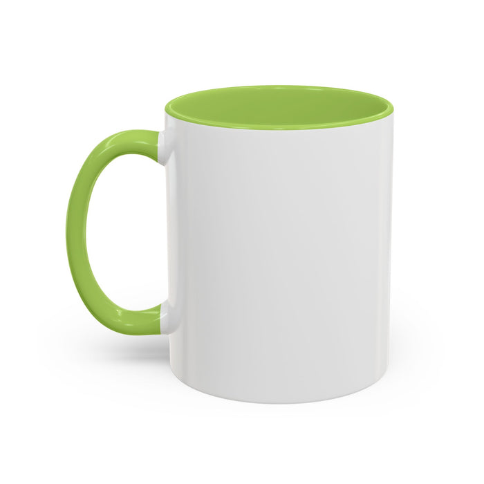 Coffee Mug - "Powered by Coffee" Accent Ceramic Mug (11oz & 15oz)