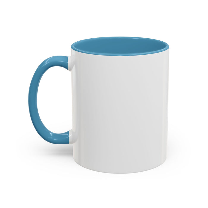 Coffee Mug - "Powered by Coffee" Accent Ceramic Mug (11oz & 15oz)